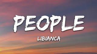 Libianca - People (Lyrics) Sped up