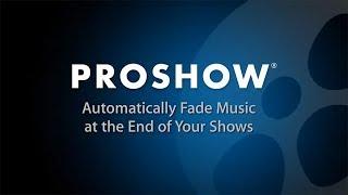 Learn How To Automatically Fade Soundtracks in ProShow