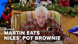 Frasier | Martin Eats Niles' Pot Brownie (S11, E11) | Paramount+