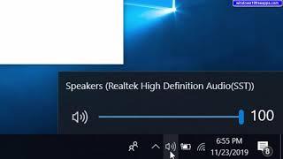 How To Fix "No Speakers or Headphones Are Plugged in" Problem in Windows 10