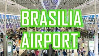 BRASILIA INTERNATIONAL AIRPORT REVIEW IN THE CAPITAL OF BRAZIL