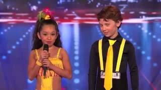 Daniela Avanzini & Yasha. America's Got Talent at 7 years old.