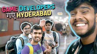 Travelling to hyderabad with my Game Developer friends IGDC Vlog 1