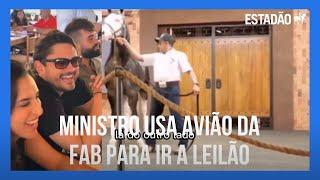 Ministro de Lula usou avião da FAB para ir a leilão de cavalos