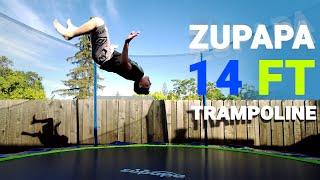 2020 Upgraded Zupapa Saffun 14 ft. Trampoline | Unboxing, Assembly and Review