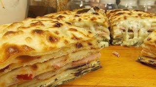 Gözleme - Turkish Stuffed Flatbread