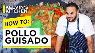 How to make Pollo Guisado by Chef Kelvin Fernandez