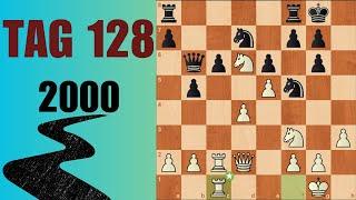 Ich spiele jeden Tag Schach bis 2000 ELO - Tag 128