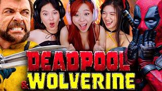 Foreign Girls React | Deadpool & Wolverine | First Time Watch