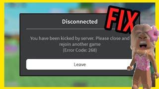 FIX Roblox Error 268 Permanently (2025) | Kicked Due to Unexpected Client Behavior