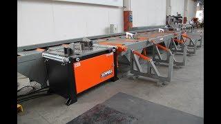 MANUAL BENDING LINE PRO - Automatic loading and unloading of the bars - Schnell Spa
