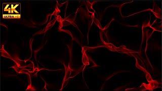 4K Red Smoke Screensaver - 1 Hour  Infinite Loop -  Free Download - (No Sound)