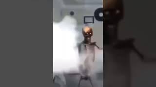 Man turns into skeleton and gets funky *SHOCKING*