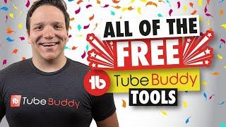 Free YouTube Tools - TubeBuddy's Free Version all the free tools!