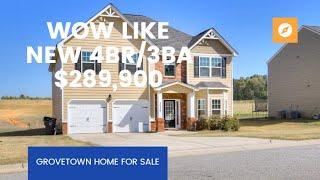 AUGUSTA GA BEST DEAL ON HOMES FOR SALE - LIKE NEW GROVETOWN GA HOME FOR SALE- 4BR/3BA ONLY $289,900