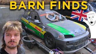 Retro 90s Civic Racecar and BMW M3 Nurburgring Barn Find!! AutoBarn Revival #1