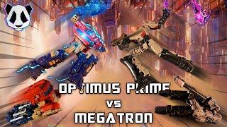 Transformers Stop Motion - Optimus Prime vs Megatron (Transformers One)