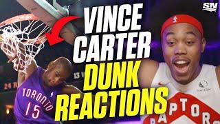 "IT'S OVER!" - Raptors React To Vince Carter's Nastiest Dunks