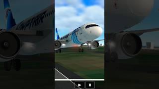 #Takeoff  Egypt Air Airbus 320Neo From Borg EI Arab #Airport In #rfs #aviation #shorts