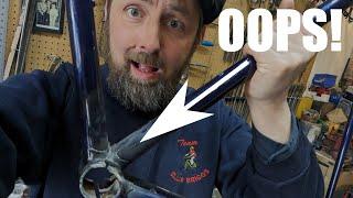 Reviving Vintage Bikes: Saving Worn Bottom Bracket Threads | Bike Frame Building