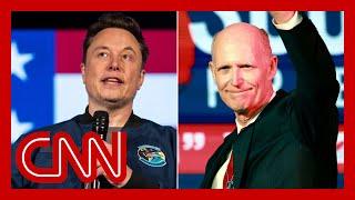 Elon Musk endorses Sen. Rick Scott for Senate GOP leader