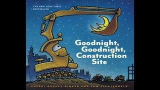 Goodnight Goodnight Construction Site - Kids Read Aloud Audiobook