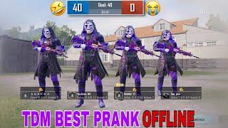 PRANK OFFLINE 4 JOKERSTDM & ZERO KILL CHALLENGESOLO VS SQUADSAMSUNG,A7,A8,A9,J4,J5,J6,J7