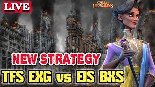 Call of Dragons LIVE: Z4 WAR NEW PLAN B STRATEGY TFS EXG vs EIS BXS