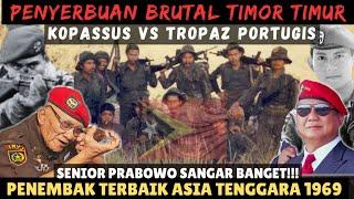 14 PASUKAN TROPAZ TIMOR TIMUR SAYA HABISI DI HARI PERTAMA PENYERBUAN!KISAH PERTEMPURAN KOPASUS..