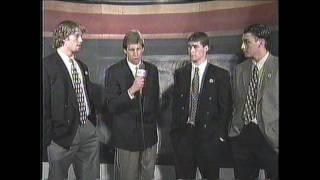 Patrick Marleau, Joe Thornton and Roberto Luongo pre draft interview on HNIC