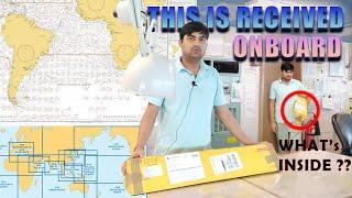 Received a box onboard ship | What's Inside | Lets check out !! | lng ship | ship