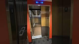 Riding the hotel elevator 22
