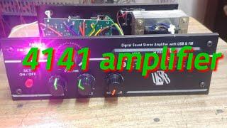 Stk 4141 stereo amplifier (low budget)