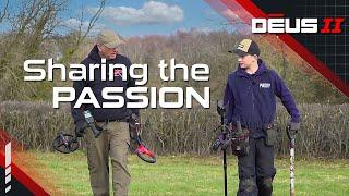 Gary and Paddy talk metal Detecting #xpdeus #xpdeusii