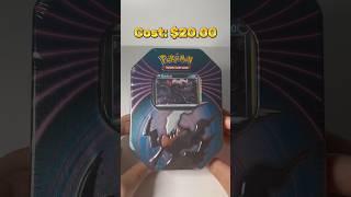 I open a pokemon card darkrai tin