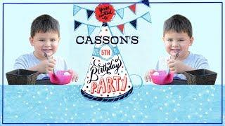 One years worth of Casson’s photos from his last birthday (age 4) to this coming birthday