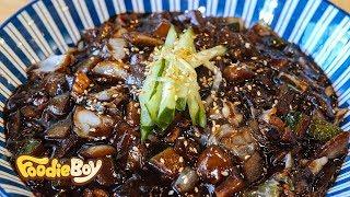 Black Bean Sauce Noodles - Korean Street Food