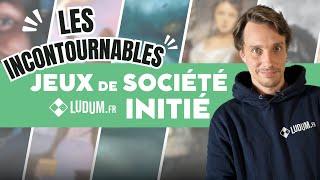 5 jeux de société initié INCONTOURNABLES !