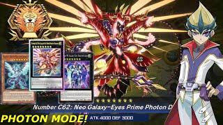 PHOTON MODE 1 CARD COMBO! Easy OTK Galaxy-Eyes Photon Dragon Deck Ranked Gameplay!