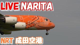 LIVE at NARITA International Airport Plane Spotting　2024.09.15 成田空港ライブカメラ 成田空港　NRT/RJAA