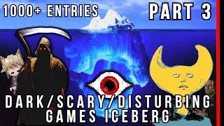 The BIGGEST Dark/Scary/Disturbing Games Iceberg (Part 3)