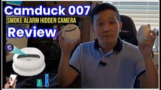 CAMDUCK 007 Smoke Detector Hidden Camera with Motion Detection Review