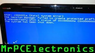 c000021a {Fatal System Error} "Fix"