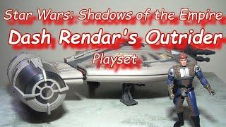 Star Wars: Shadows of the Empire - Dash Rendar's Outrider playset