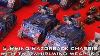 Space Marine Army update July 2011