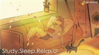 [Study Sleep Relax ] 32songs mix nostalgic, cozy, sleep induction, stress relief meditation monoman