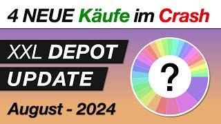 4 NEUE Käufe + 2 Geheimtipp-Aktien | Depot-Update (August 2024)