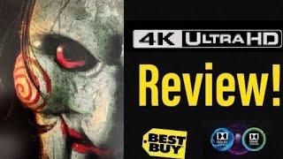 Saw (2004) 4K UHD Blu-ray Steelbook Review!