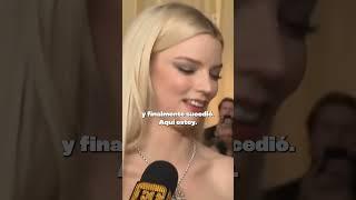 Anya Taylor-Joy llevó a su papá a los #oscar