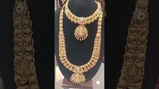 AK JEWELLERS #love gold long Lakshmi haram necklace #song #hindisong love  #specialsongs